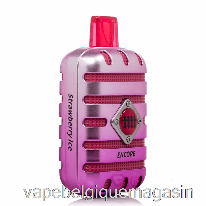 Vape Jus Que ça Encore 6500 Glace à La Fraise Jetable